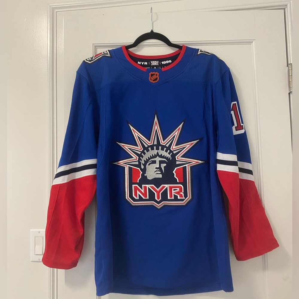 Authentic Artemi Panarin number 10 RANGER Jersey. Bought at the game.